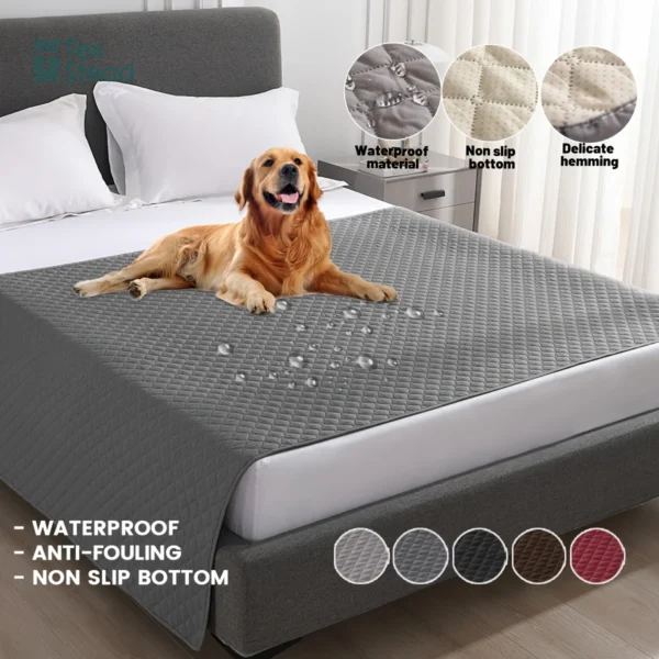 Anti Leaking & Non-Slip Bed Cover, for Cats and Dogs