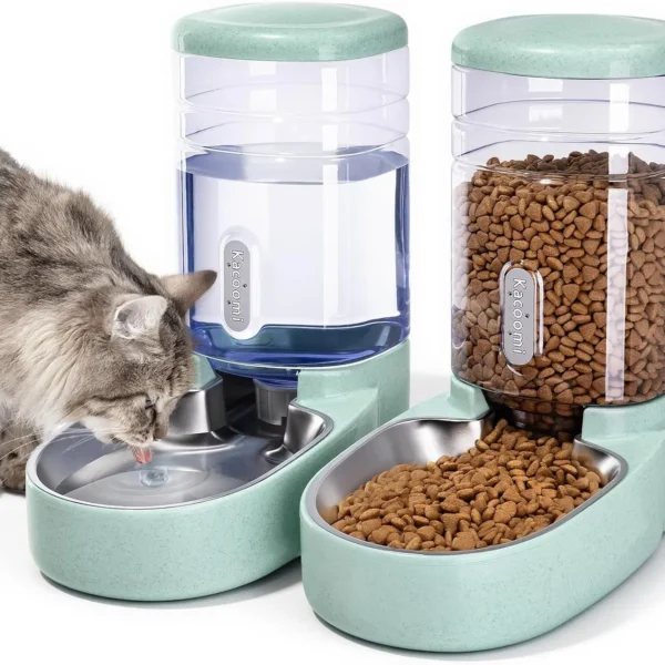 Automatic Pet Feeder and Water Dispenser