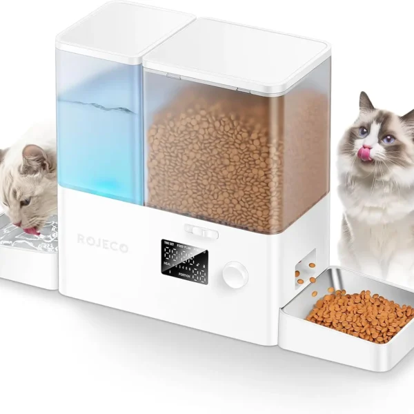 Automatic Pet Feeder and Water Dispenser