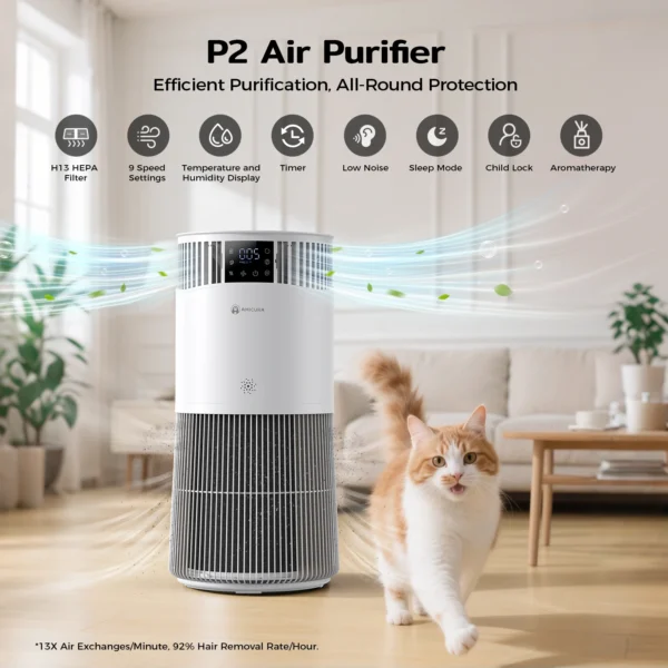 Amicura P2 Air Purifier for Pet Allergy